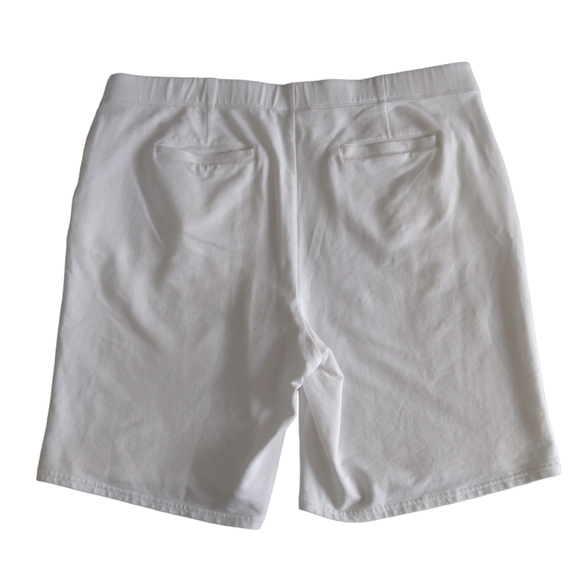 J.Jill Large White Pull On Stretch Waist Pima Cotton Modal Blend Shorts - Picture 2 of 16